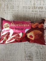 Moelleux fourre fraise