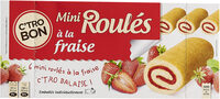 Mini rolls fourrage a la fraise