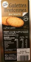 Galettes bretonnes pur beurre
