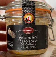 Spécialité de foie gras de canard a l’ail noir