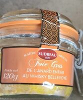 Foie gras de canard entier au whisky Bellevoye