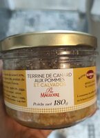 Terrine de canard aux pommes et calvados