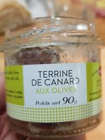 Terrine de canard aux olives