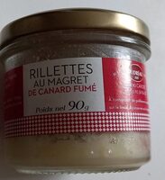 Rillettes au magret de canard fumé