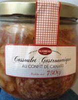 Cassoulet gastronomique au confit de canard