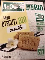 Mon biscuit bio vanille