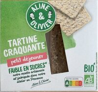 Ma tartine croquante Bio