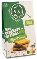 Mes crackers aux graines bio thym romarin