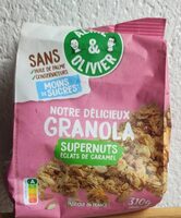 Granola supernuts éclats de caramel
