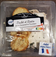 Poulet & Rostis sauce emmental & parmesan