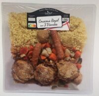 Couscous au Poulet, Merguez, Boulette de Volaille