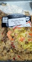 Crevette curry duo riz aux légumes