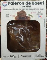 Paleron de bœuf au Miel