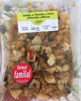 Salade de pommes de terre effilochés de morue