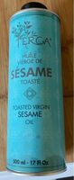 Huile vierge de sesame toaste