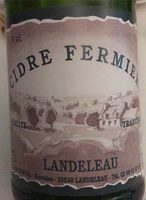 Cidre fermier
