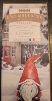 Tablette chocolat lait riz soufflé