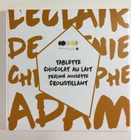 Chocolat au lait praline noisette