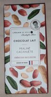 Chocolat Lait Praliné Cacahuète