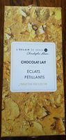 Chocolat au lait éclats pétillants