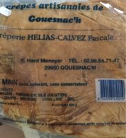 Crêpes artisanales de Gouesnac'h