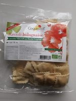 Ravioli bolognaise vegan