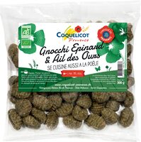 Gnocchi épinard & ail des ours