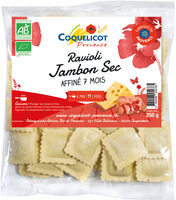 Ravioli jambon sec
