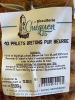 Palets Bretons pur beurre