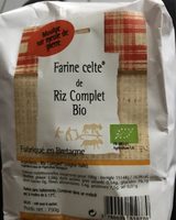 Farine celte de riz complet bio