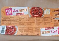 Pâte brisée