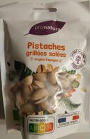 Pistaches grillées salées