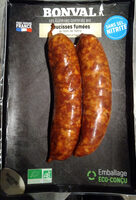 Saucisse fumées au bois de hêtre