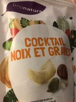 Cocktail noix et graines