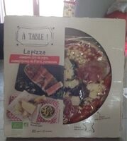La pizza Jambon, champignons, parmesan