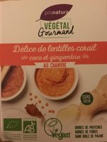 Délice de lentilles corail