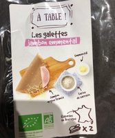 A table les galettes jambon emmental