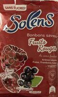 Bonbons saveur Fruits Rouges