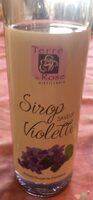 Sirop Saveur violette