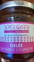 Gelée de piment d'espelette