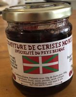 Confiture de cerises noires