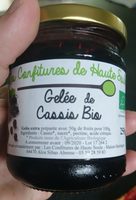 Gelée de cassis bio