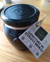 Confiture de cerises noires