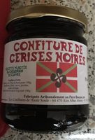 Confiture de cerises noires