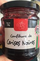 Confiture de cerises noires
