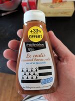 Coulis caramel au beurre salé