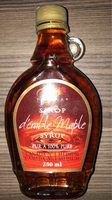 Sirop d'érable