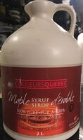 Maple sirop d'érable