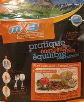 Pâtes au boeuf sauce curry