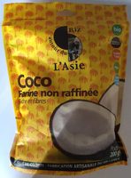 Farine de coco non raffinée